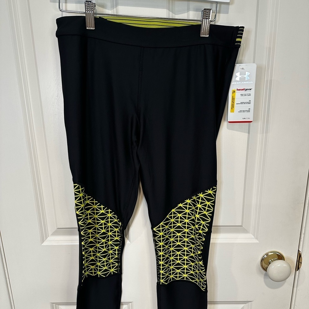 Under Armour HeatGear Black Leggings